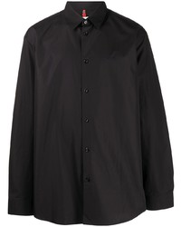 Мужская черная рубашка с длинным рукавом от Oamc