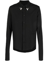 Мужская черная рубашка с длинным рукавом от Off-White