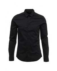 Мужская черная рубашка с длинным рукавом от Only &amp; Sons