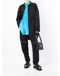 Мужская черная рубашка с длинным рукавом от Ambush