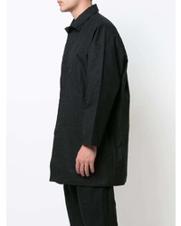 Мужская черная рубашка с длинным рукавом от Casey Casey