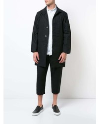 Мужская черная рубашка с длинным рукавом от Casey Casey