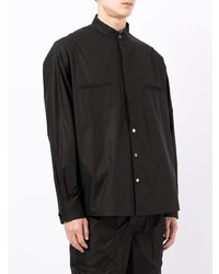 Мужская черная рубашка с длинным рукавом от Ambush