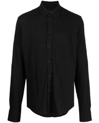 Мужская черная рубашка с длинным рукавом от rag & bone
