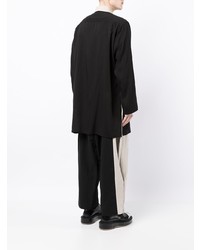 Мужская черная рубашка с длинным рукавом от Yohji Yamamoto