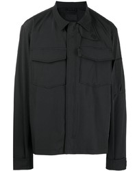 Мужская черная рубашка с длинным рукавом от RtA