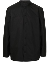 Мужская черная рубашка с длинным рукавом от SHIATZY CHEN