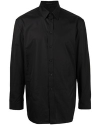 Мужская черная рубашка с длинным рукавом от SHIATZY CHEN