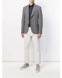 Мужская черная рубашка с длинным рукавом от Bagutta