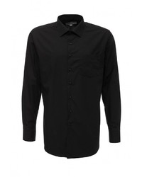 Мужская черная рубашка с длинным рукавом от STENSER