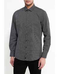 Мужская черная рубашка с длинным рукавом от Strellson