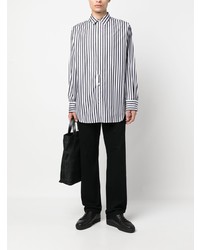 Мужская черная рубашка с длинным рукавом от Aspesi