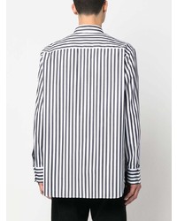 Мужская черная рубашка с длинным рукавом от Aspesi