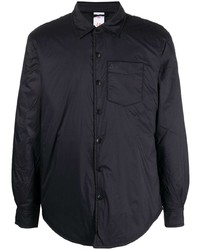 Мужская черная рубашка с длинным рукавом от Sun 68