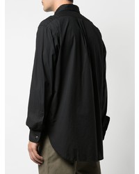 Мужская черная рубашка с длинным рукавом от Engineered Garments