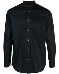 Мужская черная рубашка с длинным рукавом от Tintoria Mattei