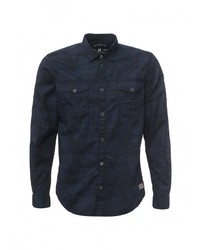 Мужская черная рубашка с длинным рукавом от Tom Tailor