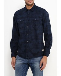 Мужская черная рубашка с длинным рукавом от Tom Tailor