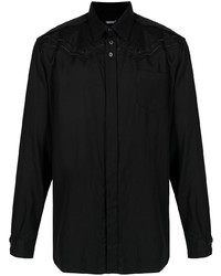 Мужская черная рубашка с длинным рукавом от UNDERCOVE