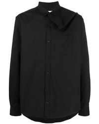 Мужская черная рубашка с длинным рукавом от Y/Project