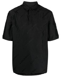 Мужская черная рубашка с коротким рукавом с принтом от A-Cold-Wall*