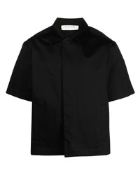 Мужская черная рубашка с коротким рукавом от 1017 Alyx 9Sm