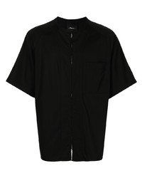 Мужская черная рубашка с коротким рукавом от 3.1 Phillip Lim