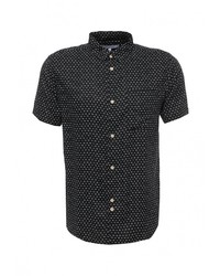 Мужская черная рубашка с коротким рукавом от Bellfield