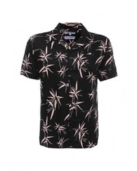 Мужская черная рубашка с коротким рукавом от Bellfield