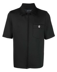 Мужская черная рубашка с коротким рукавом от Botter