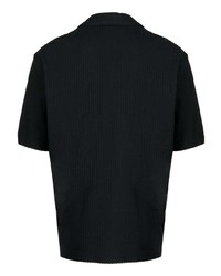 Мужская черная рубашка с коротким рукавом от rag & bone
