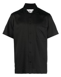 Мужская черная рубашка с коротким рукавом от CDLP