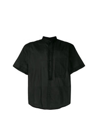 Мужская черная рубашка с коротким рукавом от Craig Green