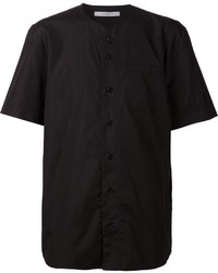 Мужская черная рубашка с коротким рукавом от Givenchy