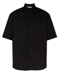 Мужская черная рубашка с коротким рукавом от Holzweiler