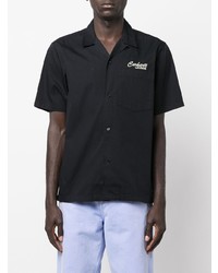 Мужская черная рубашка с коротким рукавом от Carhartt WIP