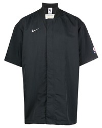 Мужская черная рубашка с коротким рукавом от Nike