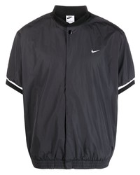Мужская черная рубашка с коротким рукавом от Nike