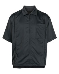 Мужская черная рубашка с коротким рукавом от Off Duty
