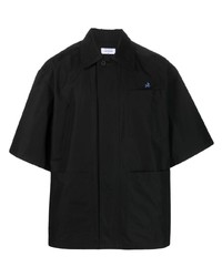 Мужская черная рубашка с коротким рукавом от Off-White