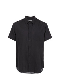 Мужская черная рубашка с коротким рукавом от OSKLEN