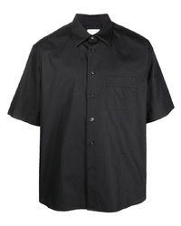 Мужская черная рубашка с коротким рукавом от PT TORINO