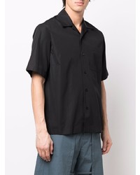 Мужская черная рубашка с коротким рукавом от Oamc