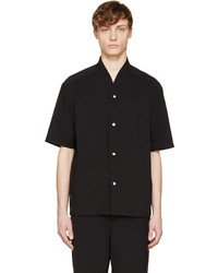 Мужская черная рубашка с коротким рукавом от SASQUATCHfabrix.