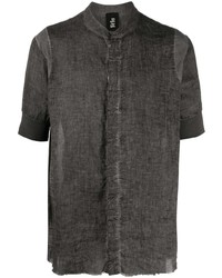 Мужская черная рубашка с коротким рукавом от Thom Krom