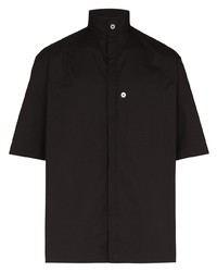 Мужская черная рубашка с коротким рукавом от Tom Wood