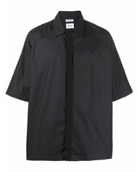 Мужская черная рубашка с коротким рукавом от Tom Wood