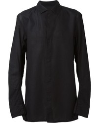 Мужская черная рубашка от 11 By Boris Bidjan Saberi
