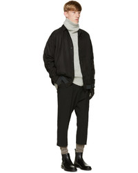 Мужская черная рубашка от Robert Geller