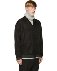 Мужская черная рубашка от Robert Geller